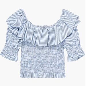 Habitual Kids Smocked Ruffle Detail